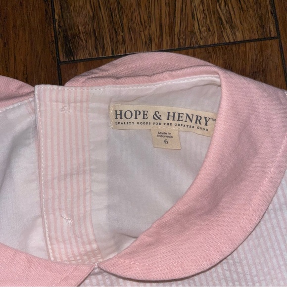 Ballerina Pink Seersucker Dress - Picture 2 of 4